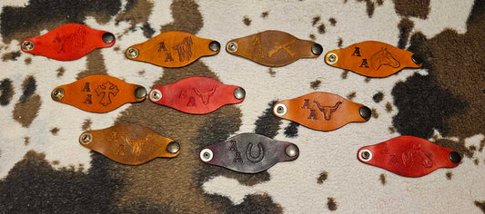 Wild Rag Leather Slides