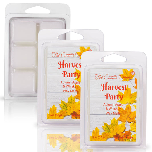 HARVEST PARTY - AUTUMN APPLE AND WHISKEY SCENTED WAX MELT