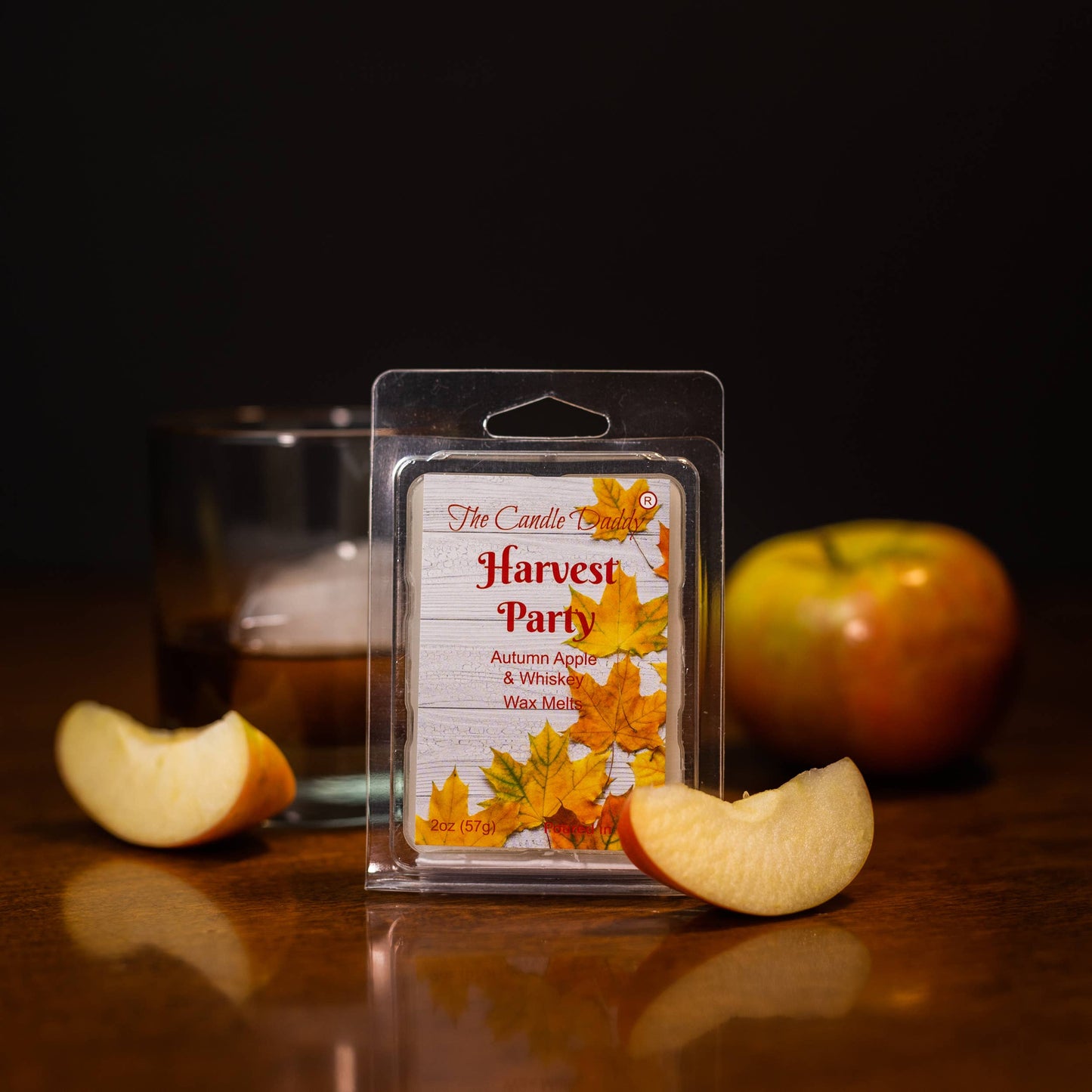 HARVEST PARTY - AUTUMN APPLE AND WHISKEY SCENTED WAX MELT