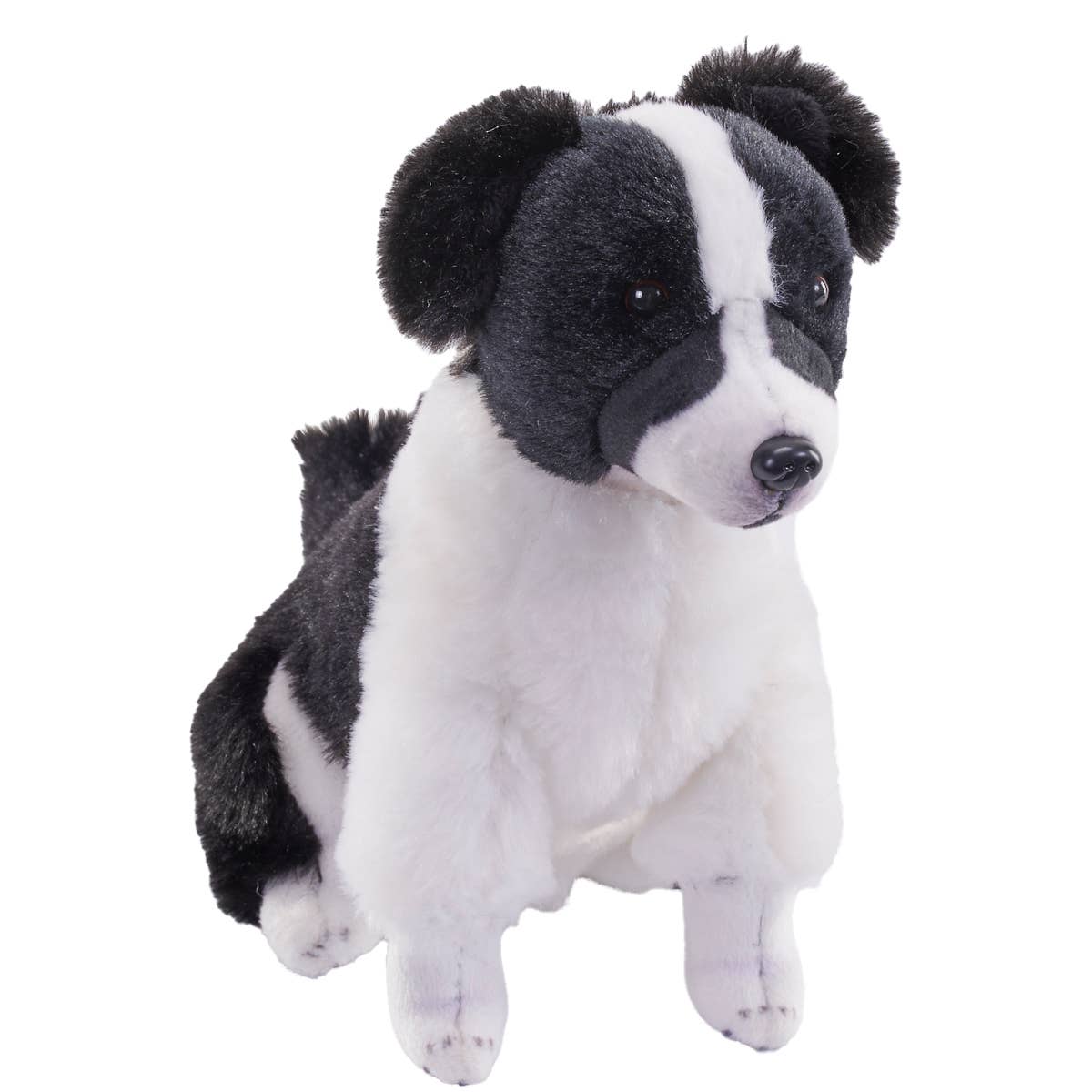 Rescue Border Collie Stuffed Animal W Sound 5.5"