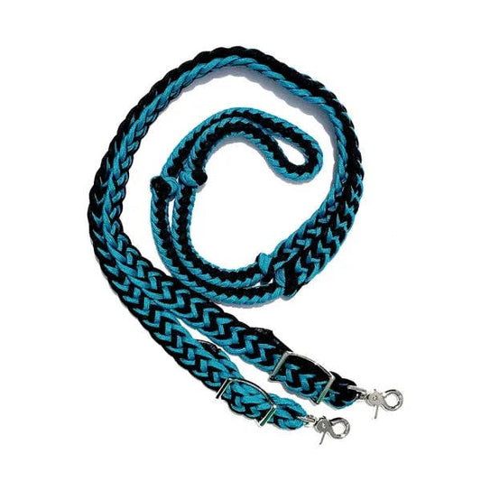 Braided Barrel / Roping Reins 8 ft