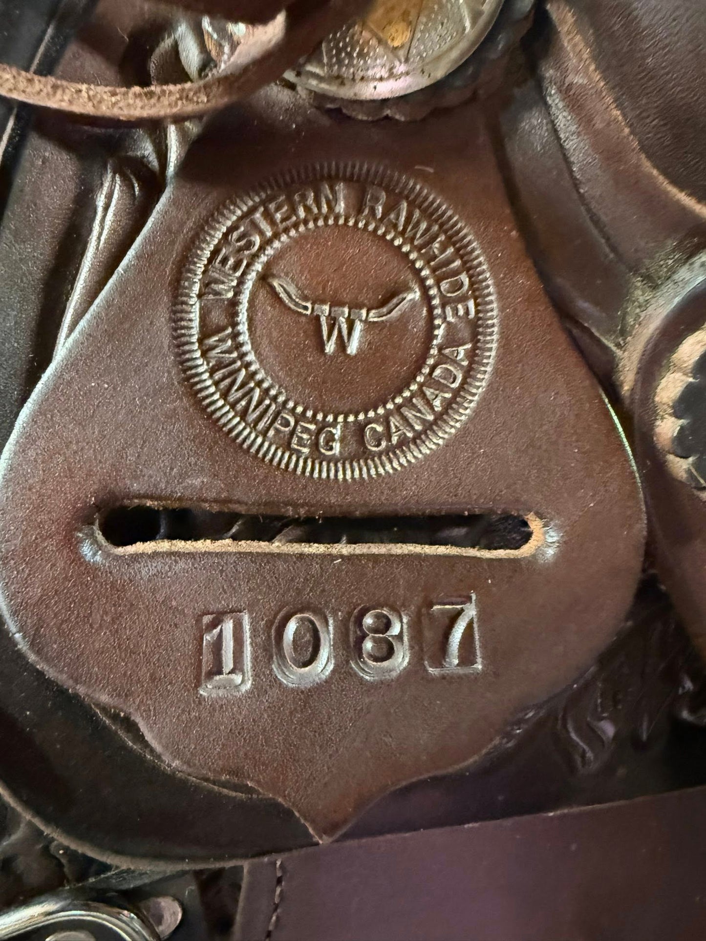 Western Rawhide Saddle - 17"