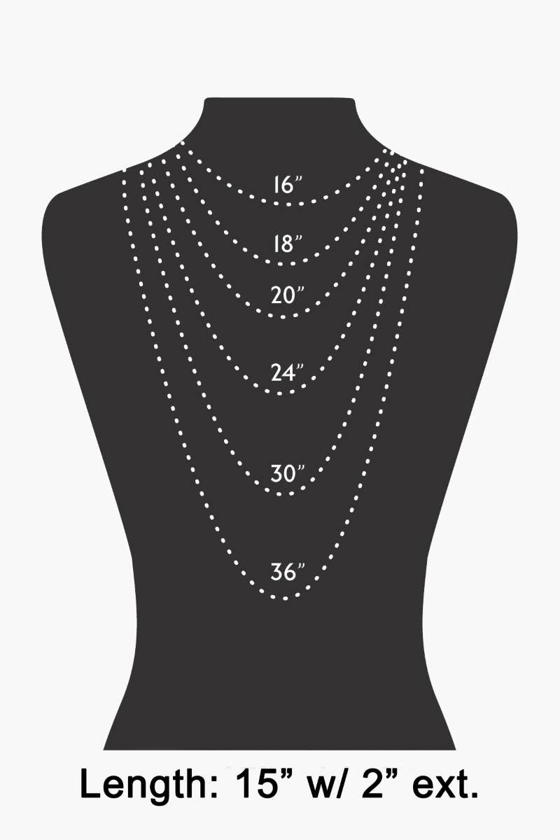 Gold Dipped Mountain Range Ring Keeper Pendant Necklace