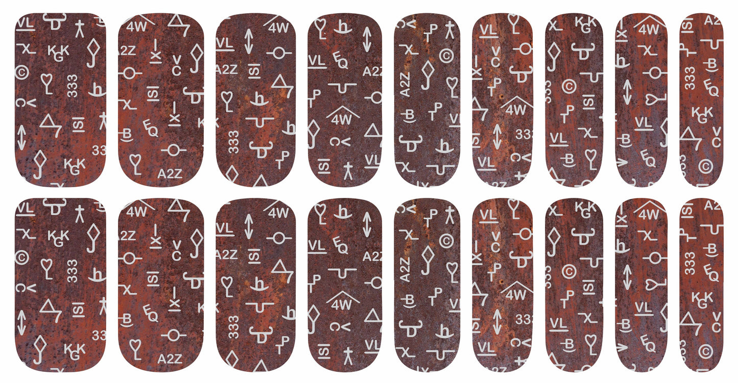 Rusty Brands Western Nail Strip