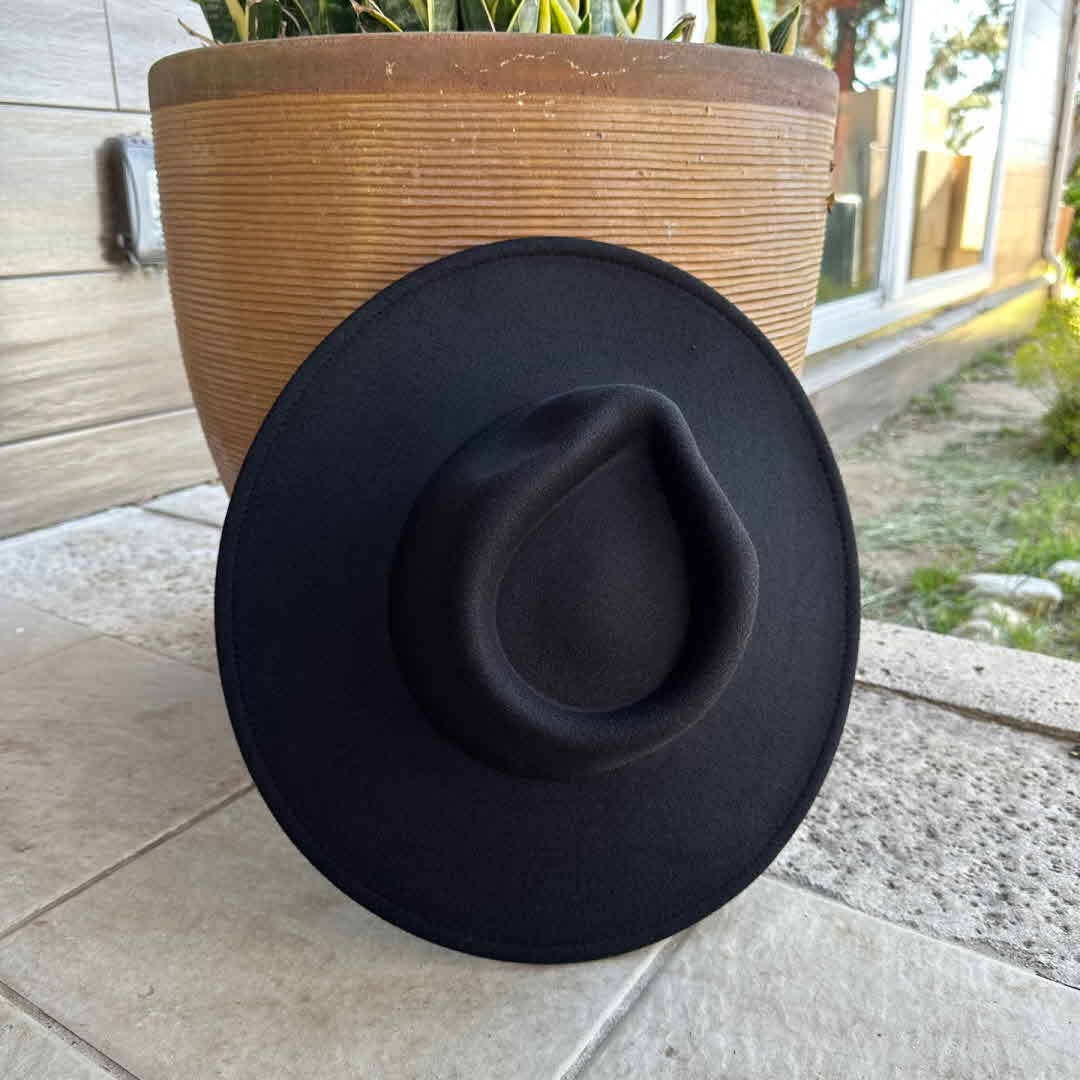 Felt Wide Brim hat