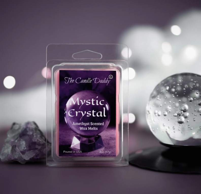 MYSTIC CRYSTAL AMETHYST SCENTED WAX MELT 2 OZ