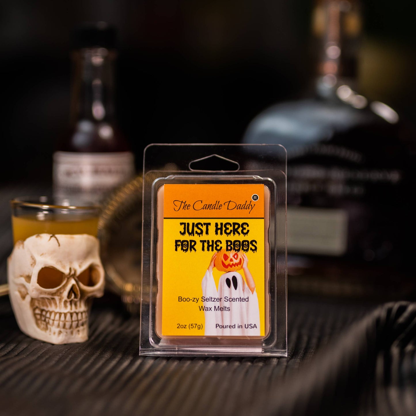 JUST HERE FOR THE BOOS - BOO-ZY SELTZER SCENTED WAX MELT