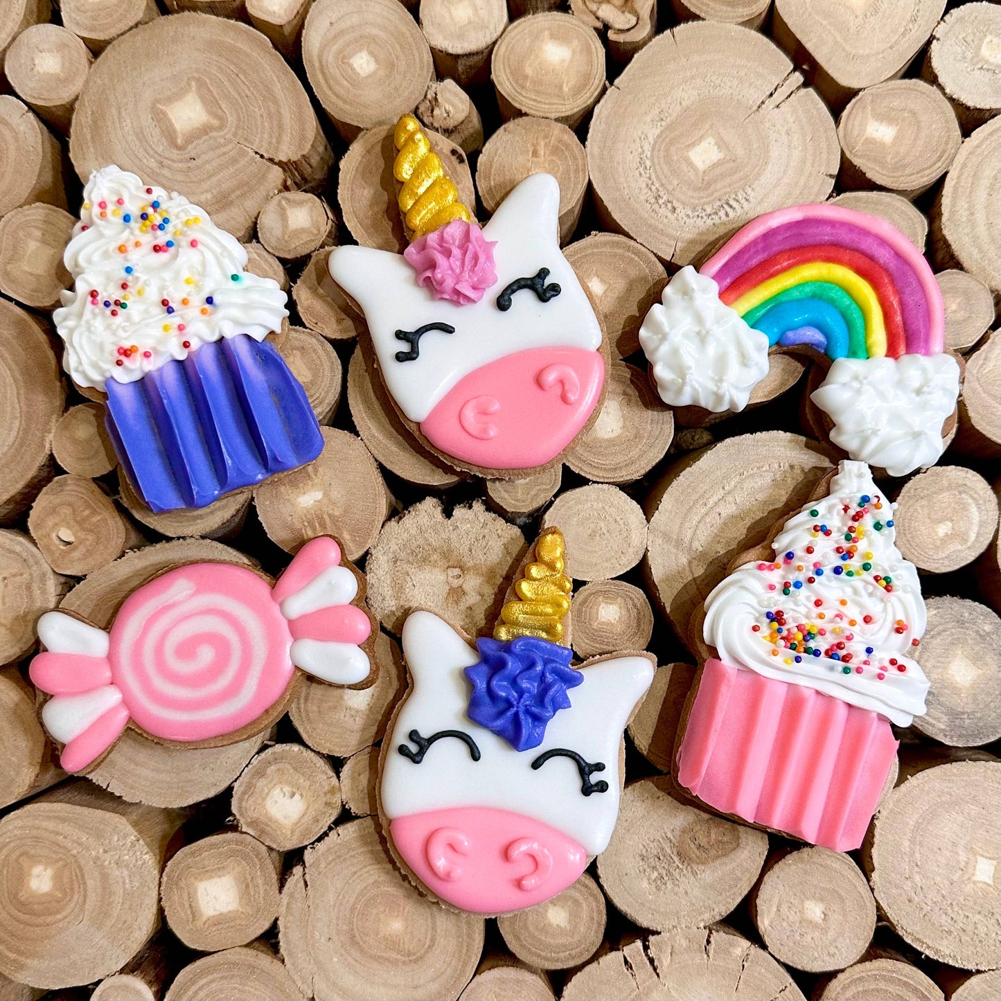Unicorn Sweets Horse Cookie 6 pack