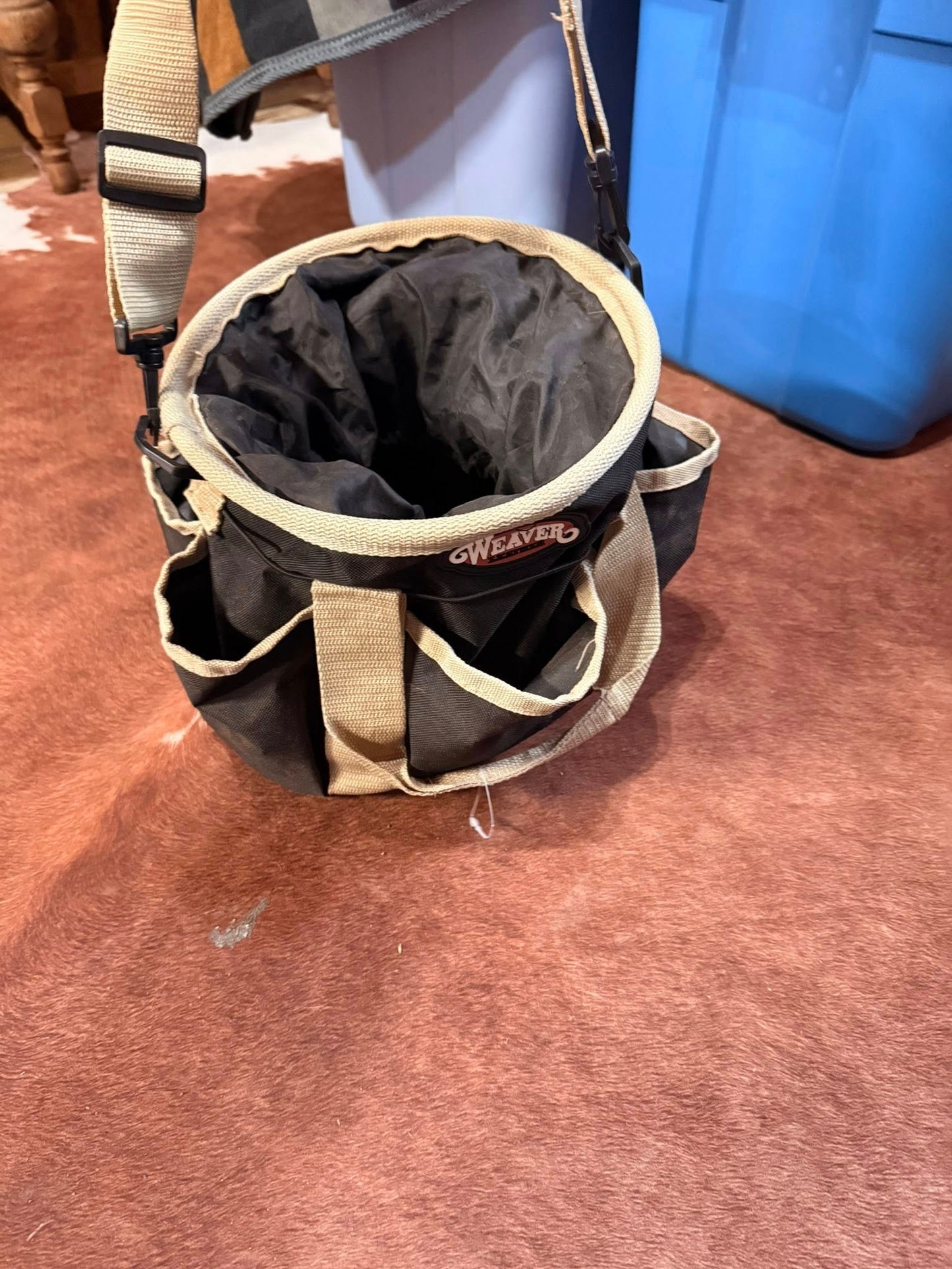 Black Grey - Grooming Bag