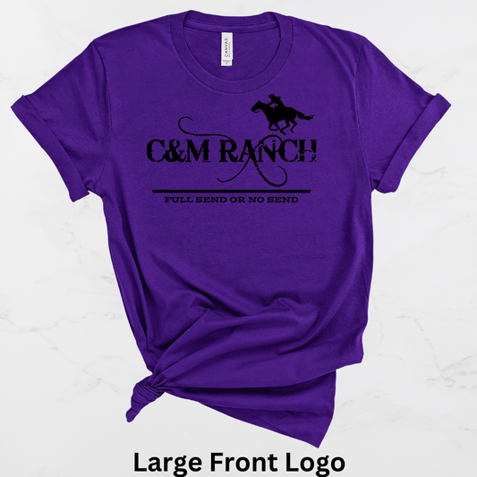 C&M Ranch Tee -Solid
