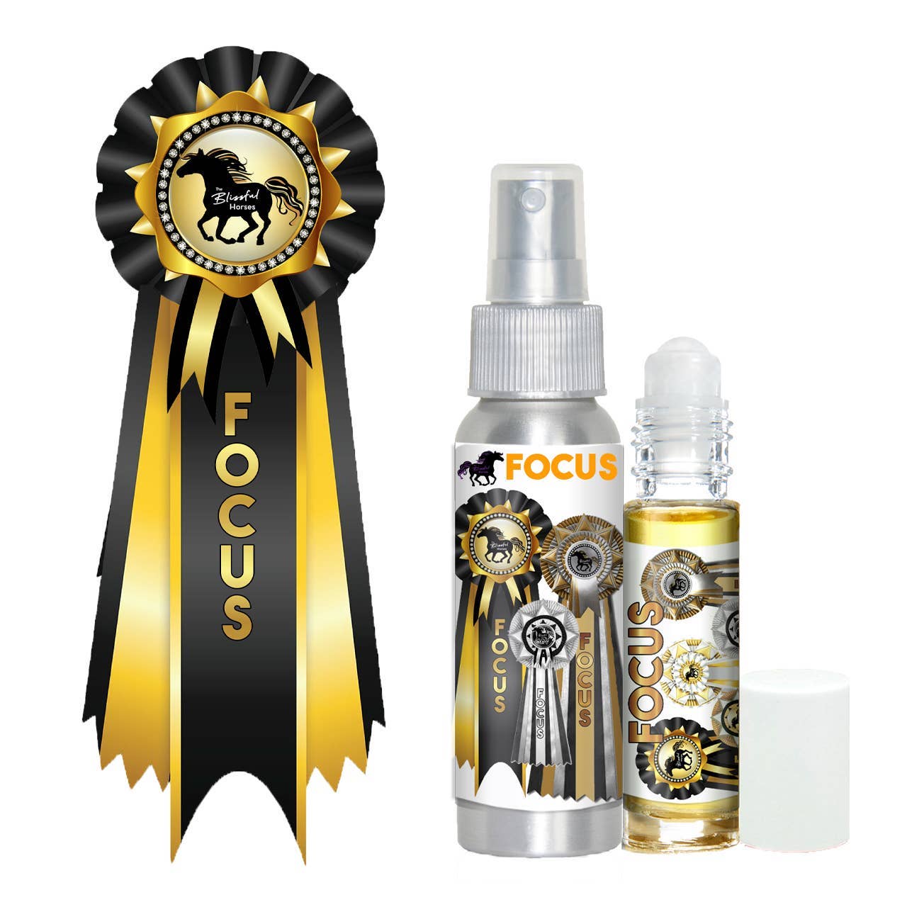 The Blissful Horses Focus Aromatherapy Spray