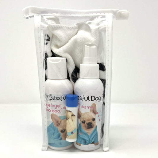 Bye Bye Boo Boo Combo Kit - Shampoo, Spray & Butter for Dogs