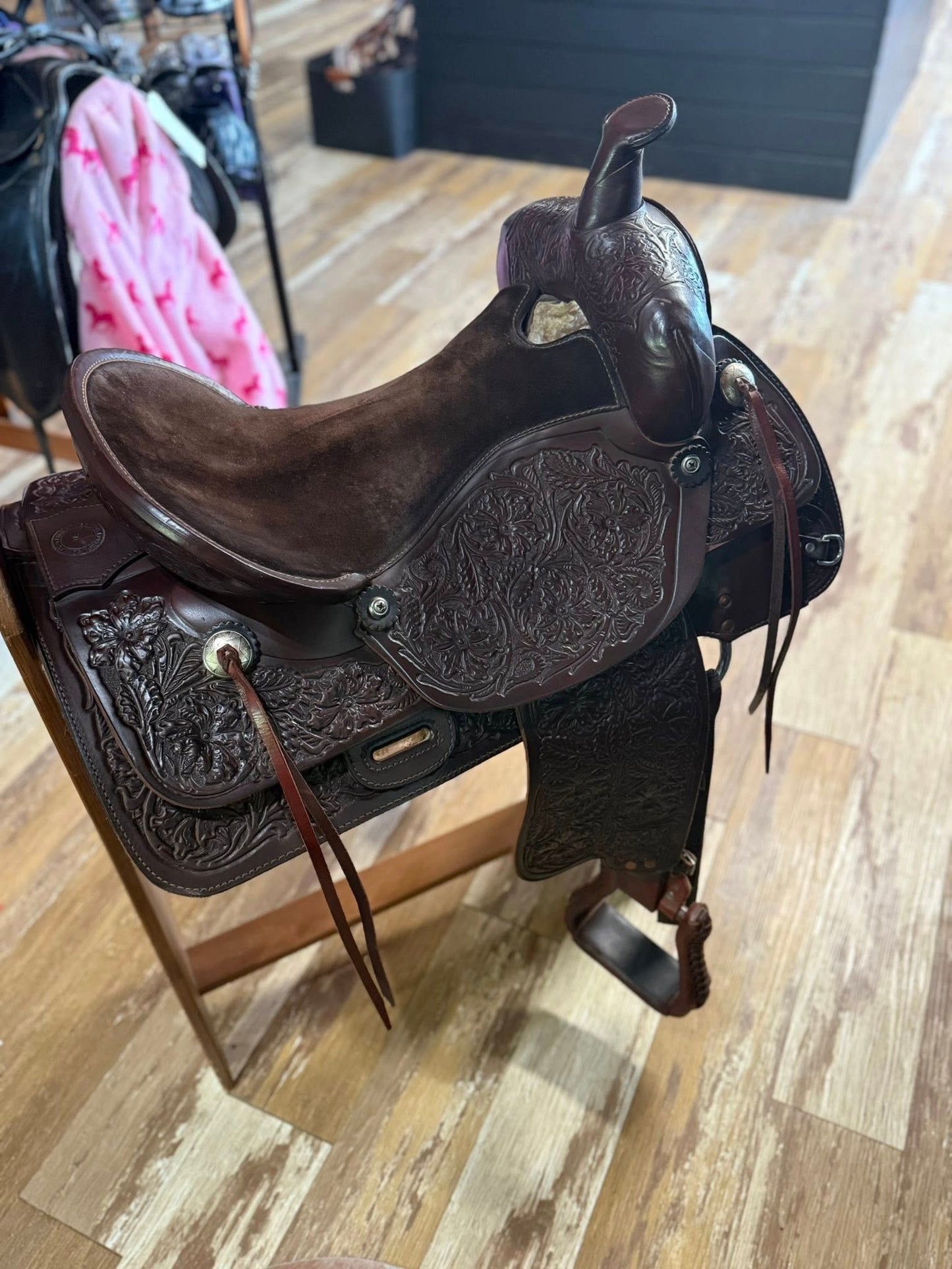 Western Rawhide Saddle - 17"