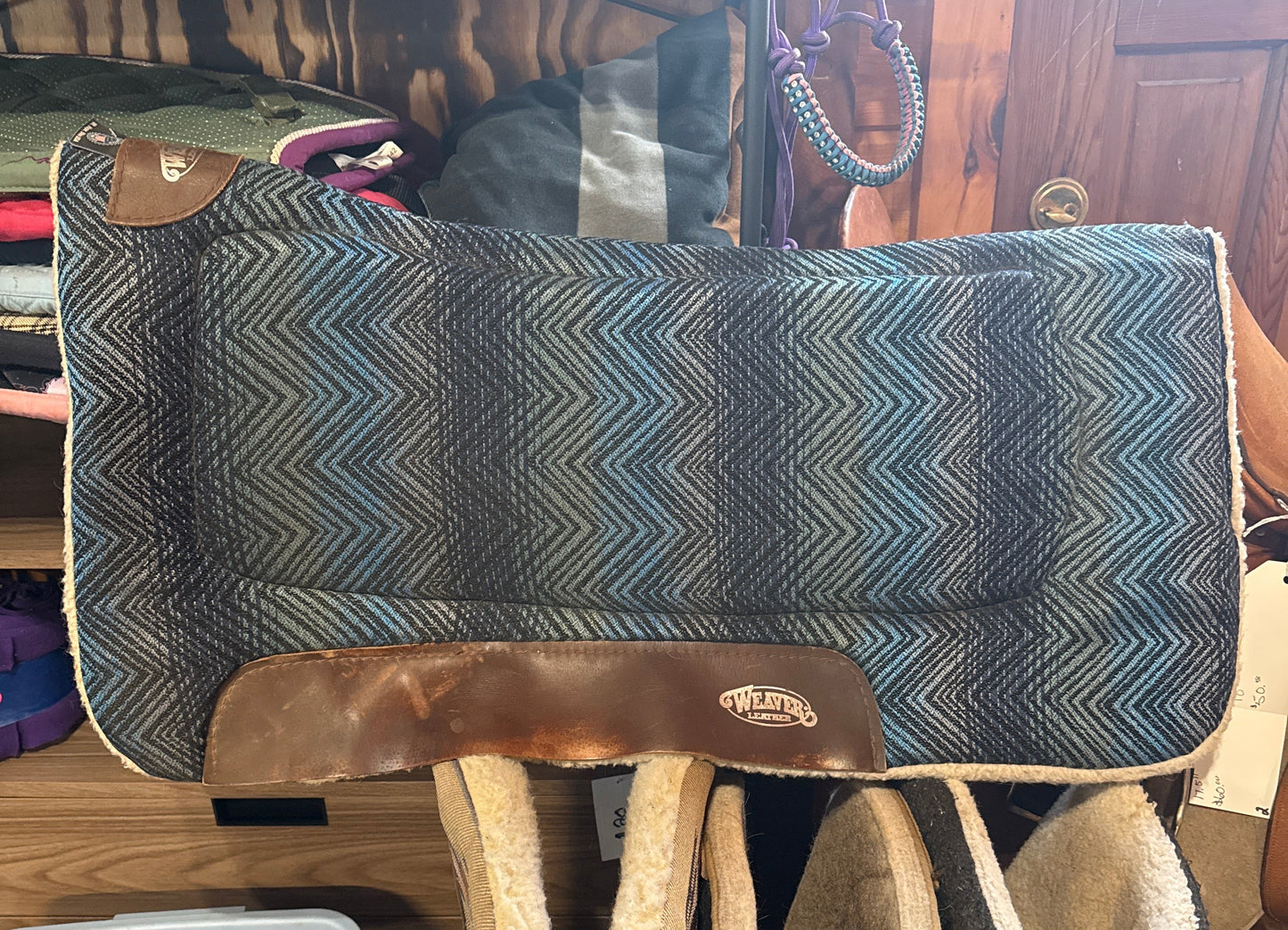 Weaver Western Pad (Blue)