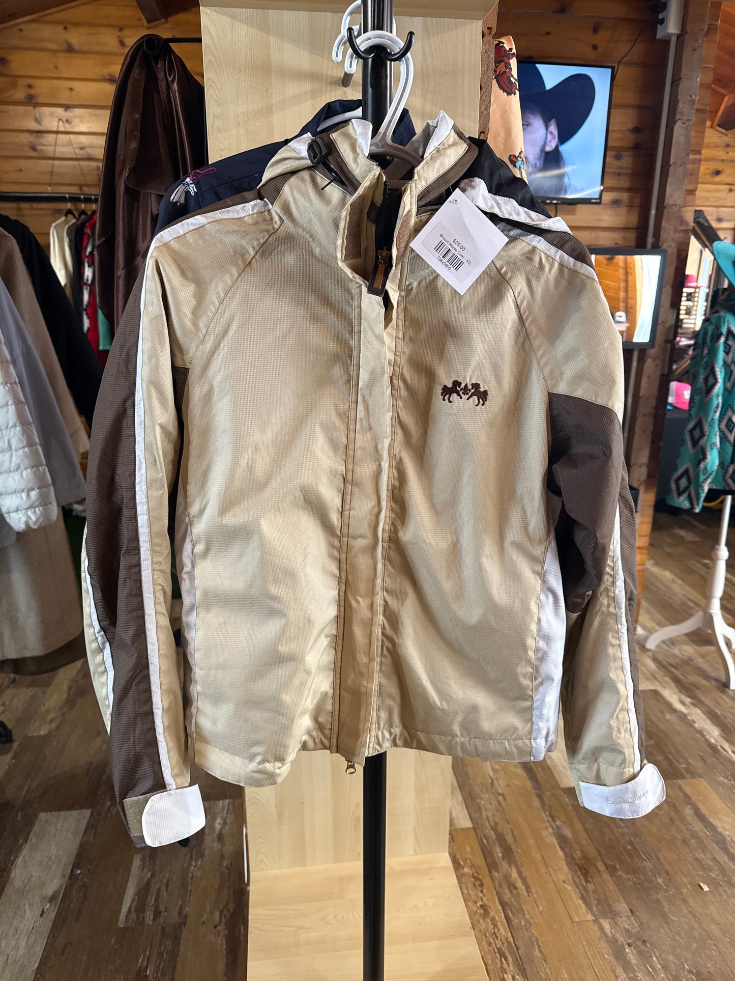 Brown Horse Coat - XS