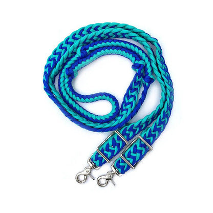 Braided Barrel / Roping Reins 8 ft