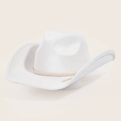 Rope Braid Strap Western Cowboy Hat