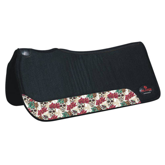 Western Horse 100% Wool Felt Saddle Pad -Patterns