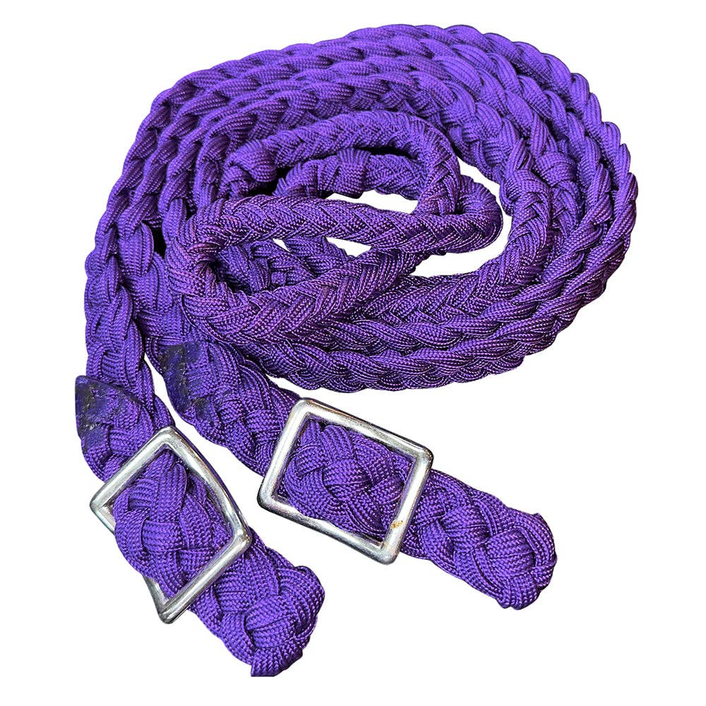 Braided Barrel / Roping Reins 8 ft