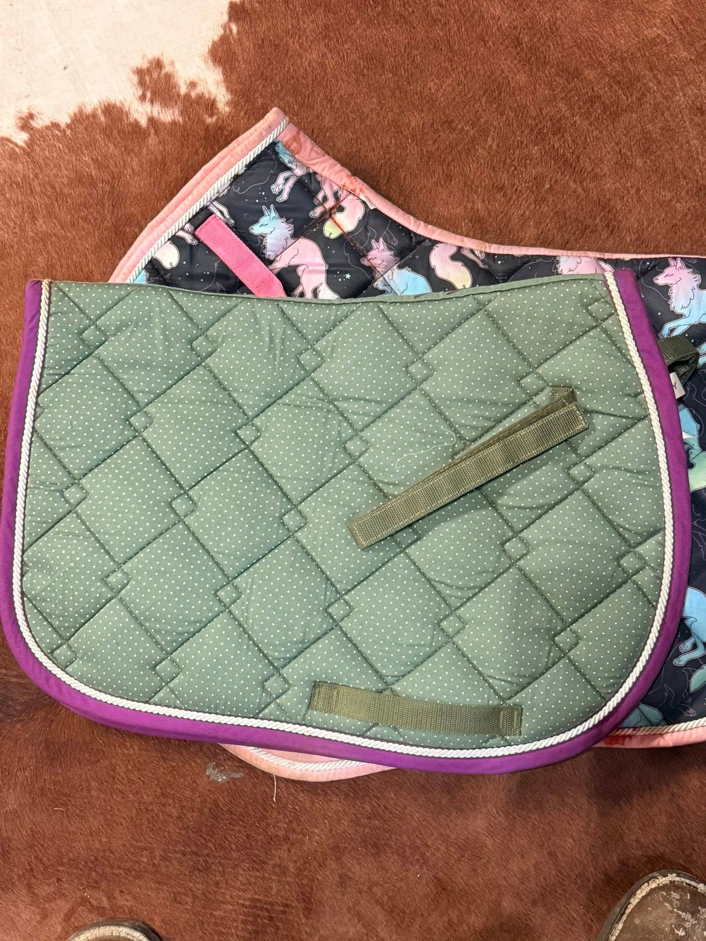 Pony Pad - Green/Purple