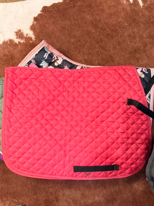 Horse Size Pad - Pink