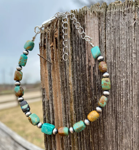 Turquoise & Navajo Bracelet